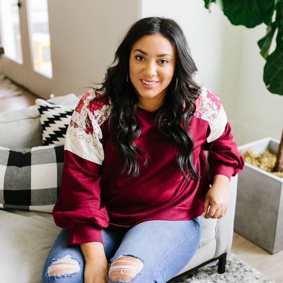 Sweet Nothings Floral Patch Top - Picture 4 of 8